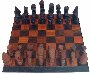 Chess set in Mahogany & Ebony