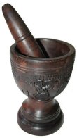 Corn grinder in Ebony