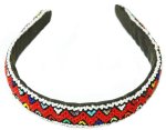 Alice band in Zulu beads
