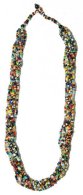 Zulu beads string necklace