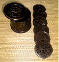 African Art coaster set