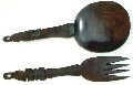 Salad spoon & fork