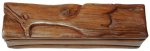 Jewelry box hand carved in Cedar wood