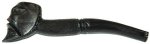 Smoking pipe in Ebony
