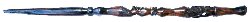Hand craved walking stick in Ebony