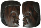 Sidemasks in Ebony