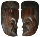 Side masks in Ebony