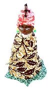 Hand made Zulu doll