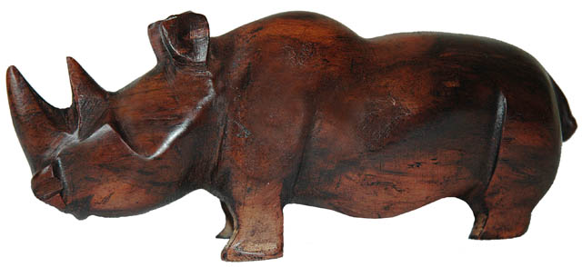Rhino in Ebony